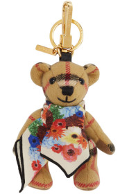 Burberry - Beige Thomas Bear Charm Keychain