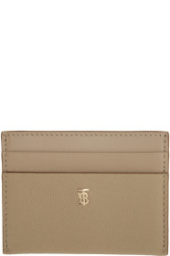Burberry - Beige Sandon Card Holder