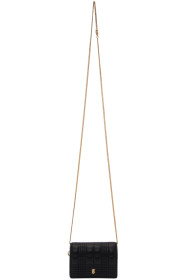 Burberry - Sac matelassé noir Jessie Card Case