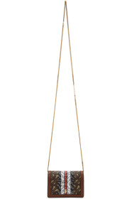 Burberry - Sac brun Jessie Monogram Card Case