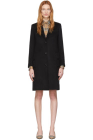 Burberry - Black Cashmere Bramley Coat