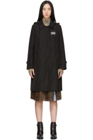 Burberry - 黑色 Oxclose Pimlico 连帽大衣
