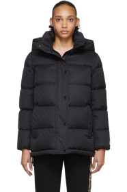 Burberry - 黑色 Sellindge 短款羽绒夹克