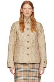 Burberry - Beige Quilted Fernhill Jacket