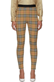 Burberry - Beige Belvoir Leggings