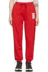 Burberry - Red Gresham Lounge Pants