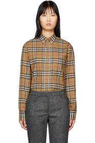 Burberry - Beige Check Jameson Shirt