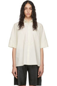 Georgia Alice - Chemise en laine blanc cassé Pierre