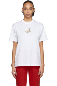 Burberry - T-shirt blanc Deer