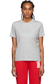 Burberry - T-shirt gris Dovey