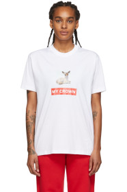 Burberry - T-shirt blanc Carrick