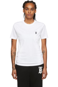 Burberry - T-shirt blanc Parker