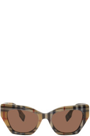 Burberry - Brown Acetate Cressy Sunglasses