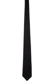 Burberry - Black Silk Tie