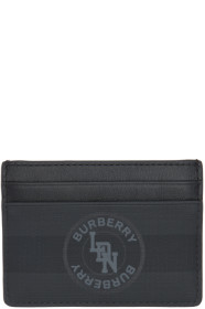 Burberry - Black London Check Sandon Card Holder