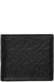 Burberry - Black Monogram International Wallet