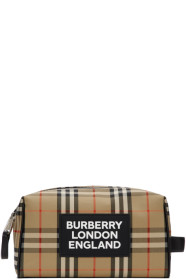 Burberry - 驼色 Hart Vintage Check 手袋