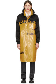 Burberry - Yellow Norfolk Breasted Coat