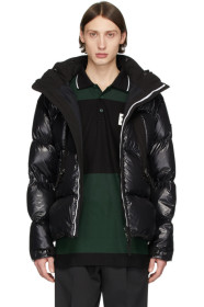 Burberry - SSENSE Exclusive Black Desford Puffer Jacket