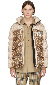 Burberry - Beige Down ECONYL® Barwick Jacket