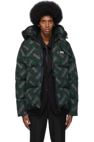 Burberry - Green Monogram Puffer Down Dalston Jacket