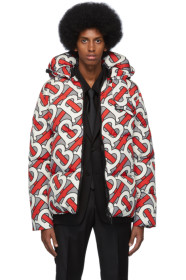 Burberry - Grey Monogram Puffer Down Dalston Jacket