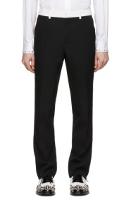 Burberry - Black Wool Trousers