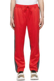 Burberry - Red & Black Enton Track Pants