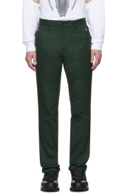 Burberry - Green Classic Trousers