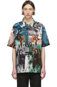 Burberry - SSENSE Exclusive Multicolor Hyde Printed Shirt