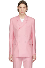 Burberry - Pink Slim Tailored Blazer