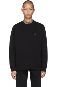 Burberry - Black Rhinestone Emberson Sweatshirt