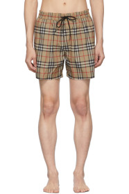 Burberry - Maillot de bain beige Grafton