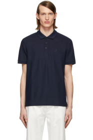 Burberry - 海军蓝 Eddie Polo 衫