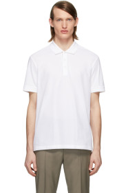 Burberry - 白色 Eddie Polo 衫