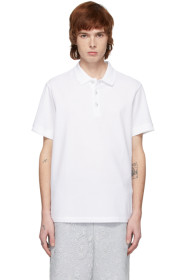 Burberry - 白色 Goldman Polo 衫