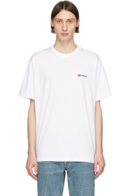 Burberry - SSENSE 限定 ホワイト Justin T シャツ