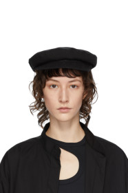 Ann Demeulemeester - Chapeau noir Fisherman