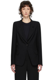 Ann Demeulemeester - ブラック Lightlaine ブレザー