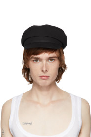 Ann Demeulemeester - Chapeau noir Fisherman