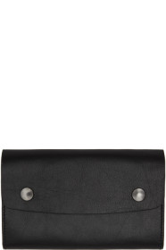 Ann Demeulemeester - Portefeuille noir Bozen
