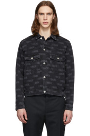 Wood Wood - Black Cam Denim Jacket