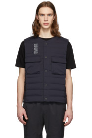 Wood Wood - Navy Down Kelvin Vest