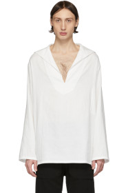 Ann Demeulemeester - Off-White Isle Long Sleeve Shirt