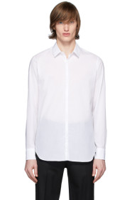 Ann Demeulemeester - White Cotton Shirt