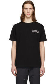 Wood Wood - Black Info T-Shirt