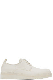 Ann Demeulemeester - White Leather Derbys