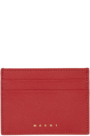 Marni - Red Card Holder