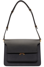 Marni - Black Smooth Medium Trunk Bag