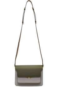 Marni - Green & Grey Medium Trunk Bag